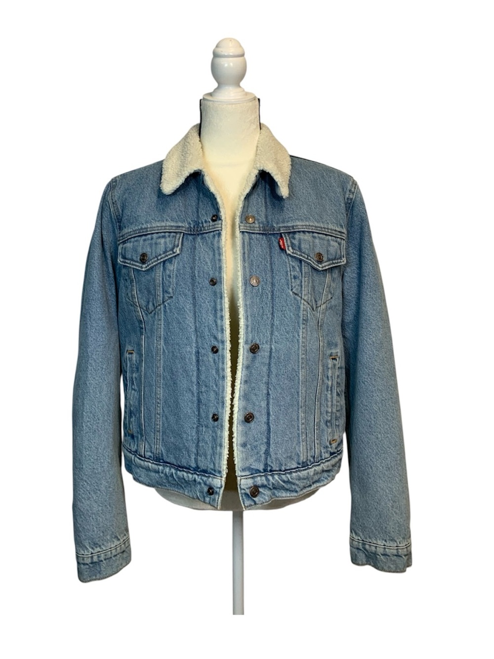 Levi’s Women’s Original Sherpa Trucker Jacket Size Large